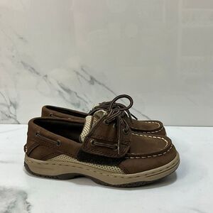 SPERRY Billfish Toddler Leather Boat Shoes